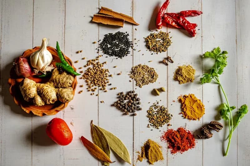 Natural ingredients and spices